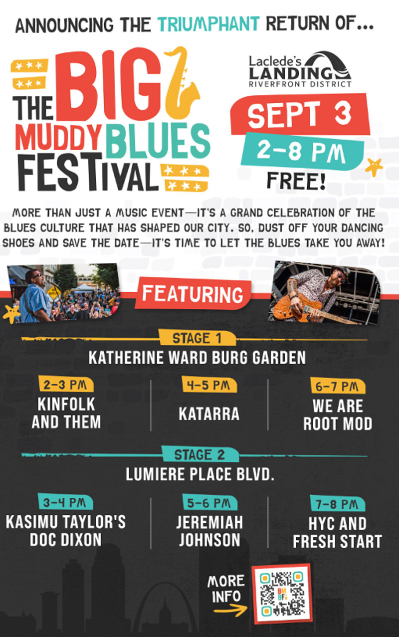 St Louis Big Muddy Blues Festival in Returns In 2023
